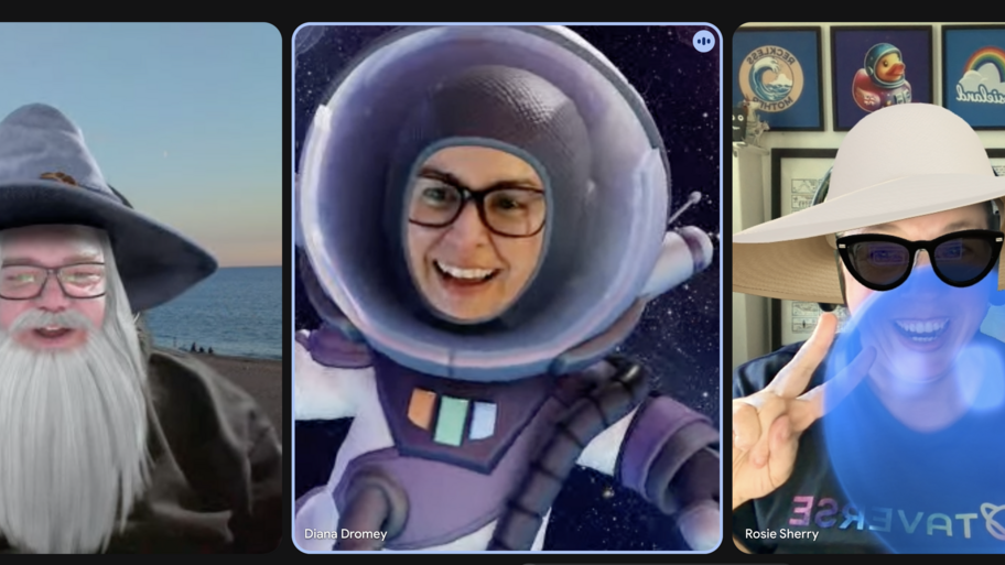 🤭 An impromptu Friday virtual meet is better with filters image