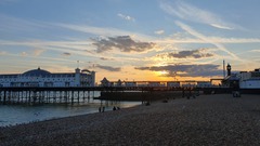 Sunset in Brighton Pier image