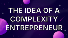 The idea of a complexity entrepreneur image