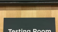 Search for "testing" in your photo library image