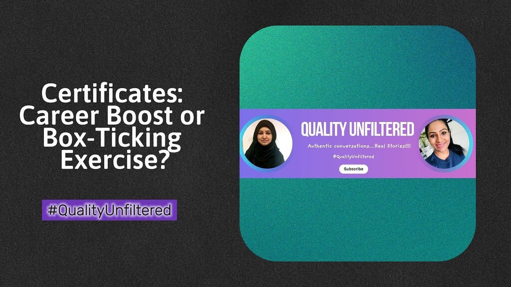 Certificates career boosts or box ticking exercise image