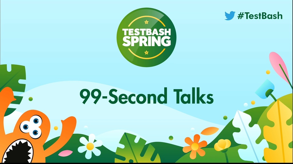 99 Second Talks - TestBash Spring 2023 image