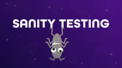 Sanity testing image
