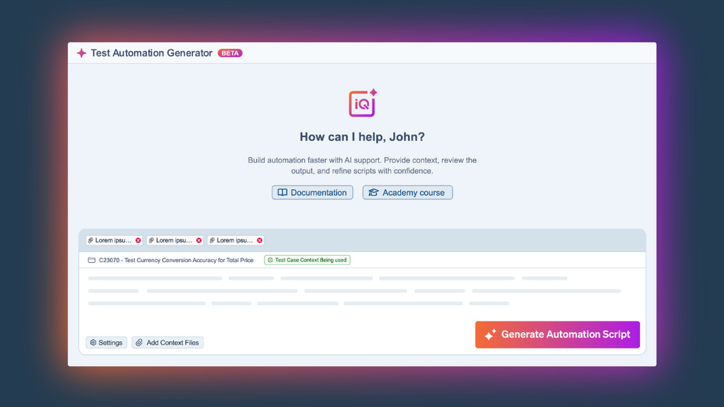 Accelerate Automation Script Development with AI image image