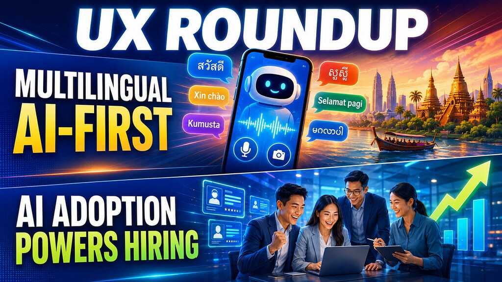 UX Roundup: Local-Language AI Use | AI & Jobs | Great AI Films | Hypertext Hero Ted Nelson | User Errors | AI Helps R... image