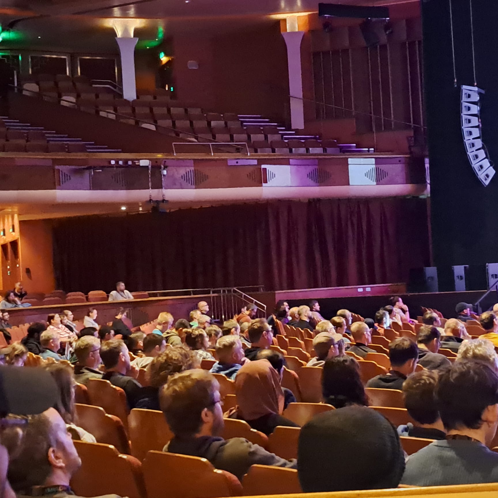 Main Hall at it's full capacity - Listening, learning, feeling and capturing too :) 