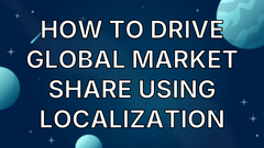How to drive global market share using localization image