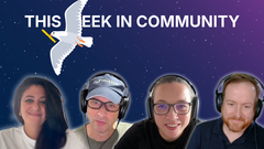 Isn't it great: community builders are educators and in-person events are back image