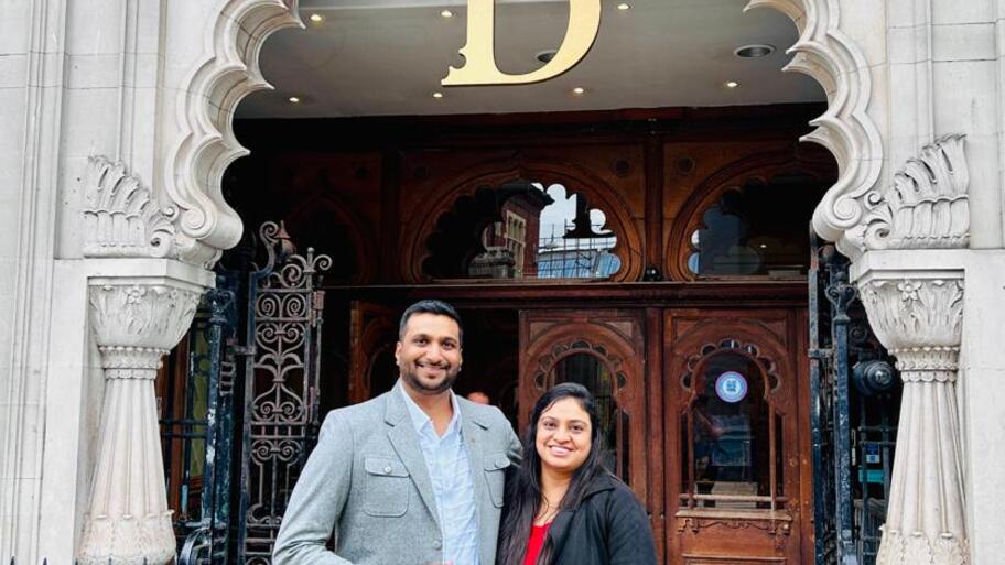 Outside the famous Brighton Dome image