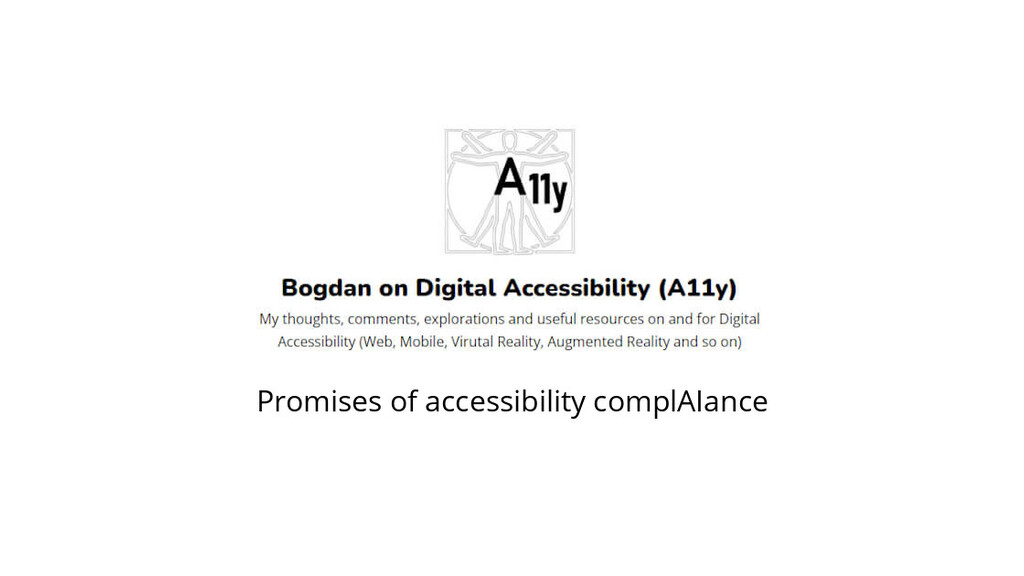 Promises of accessibility complAIance image image