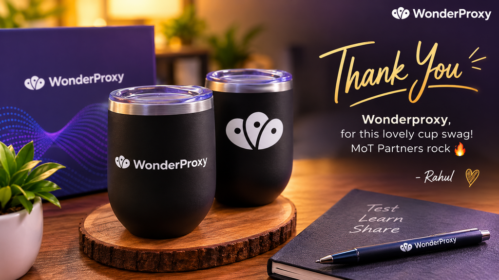 Thank you, Wonderproxy (Paul Reinheimer)!

I love this cup. MoTaverse partners rock! 🔥 image