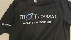 Thanks to Gary Shannon for rewarding my efforts at always being the first to sign up for the London meetup with this amazing shirt ❤️💪🏿 image