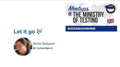 Let It Go: Knowing when (and how) to let go - Nicola Sedgwick image