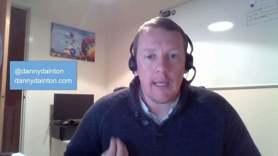 99 Second Talk - Danny Dainton - How I stopped wasting my own precious time… image