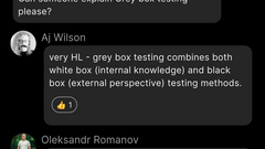 A discussion on TWIT had me wondering what 'Grey Box Testing' was.

Luckily, some lovely people were on hand to answer my question! image