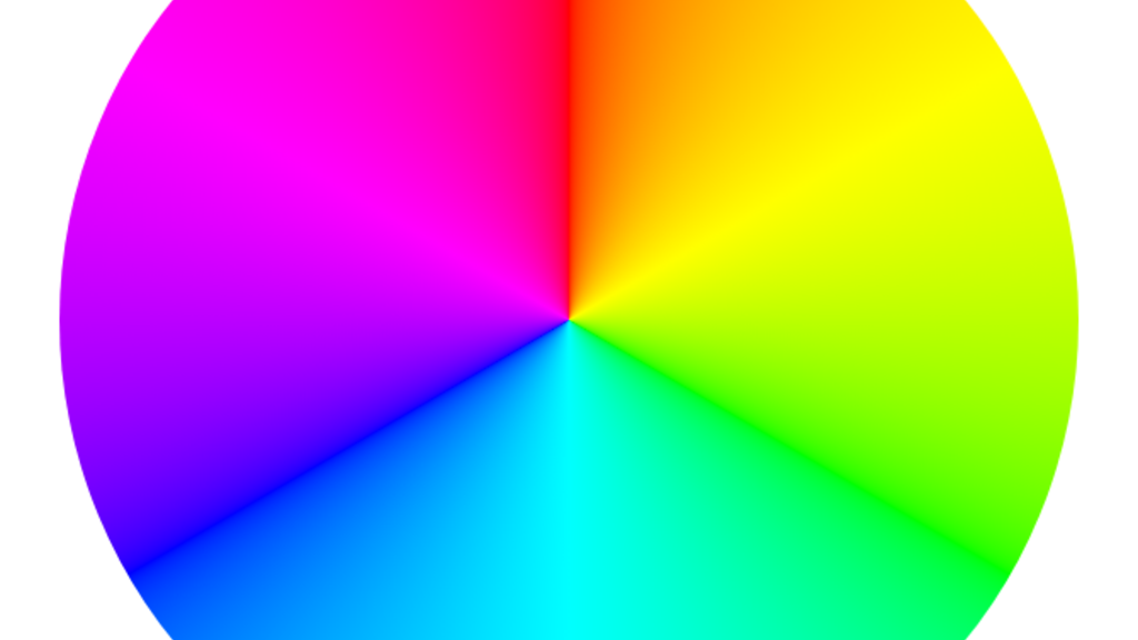 Picture of the colour wheel image