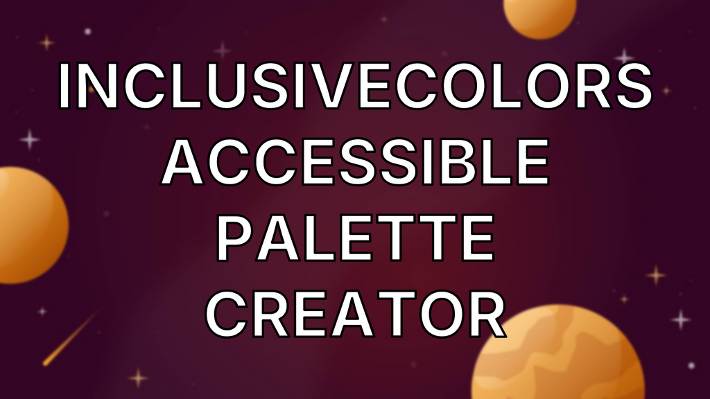 InclusiveColors accessible palette creator image