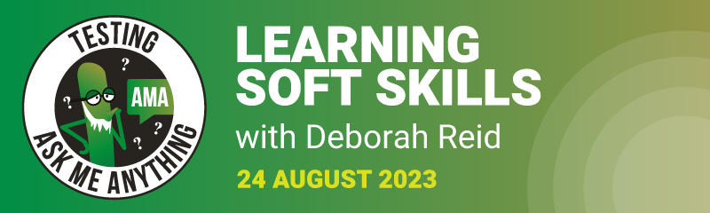 Testing Ask Me Anything on Learning Soft Skills banner image