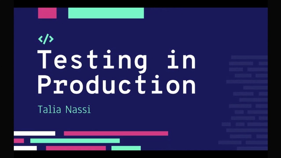 Testing in Production with Talia Nassi image