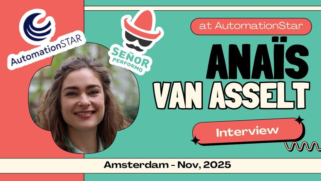 Interview with Anaïs van Asselt from #AutomationSTAR image