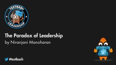 Sometimes in order to move forward, you need to take a few steps back Niranjani shares all about the Leadership Paradox image