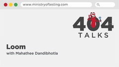 Mahathee talks about Loom, an easy-to-use screen and video recording tool for various professional uses image