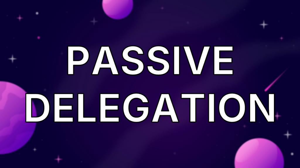 Passive Delegation image