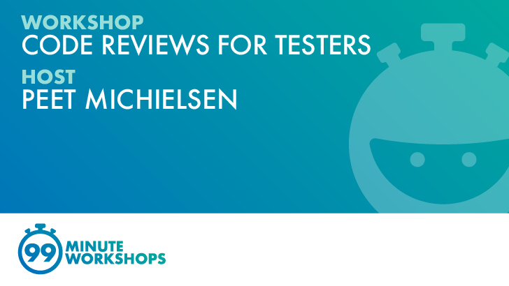 Code Reviews for Testers banner image