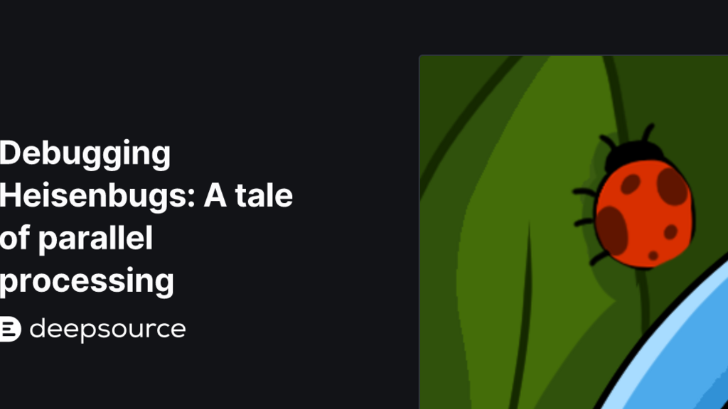 Debugging Heisenbugs: A tale of parallel processing image