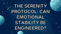 The Serenity Protocol: Can Emotional Stability Be Engineered? image