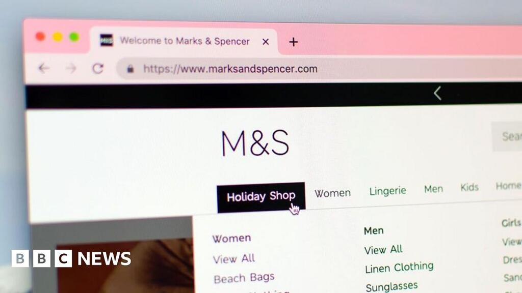 M&S stops online orders following cyber attack image