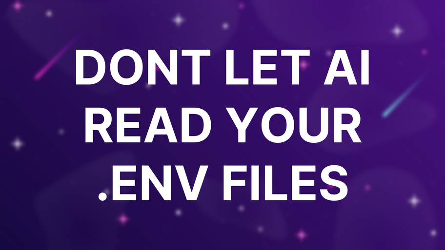 Dont Let AI Read Your .env Files image