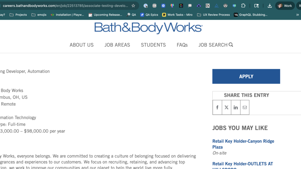Associate Testing Developer, Automation image