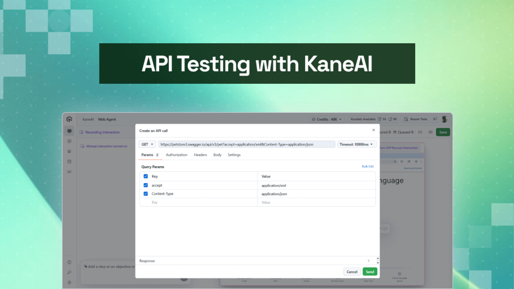 How to do API Testing with LambdaTest KaneAI image