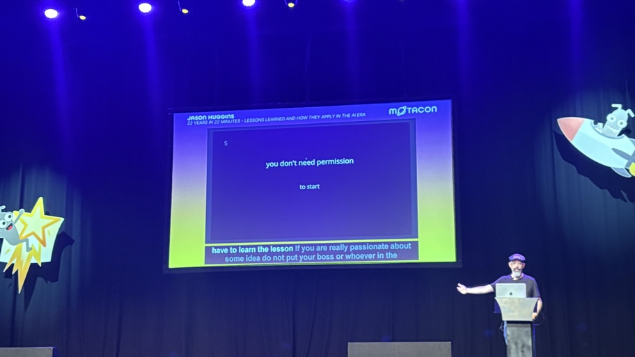 “You don’t need permission to start” image
