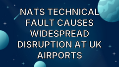 NATS technical fault causes widespread disruption at UK airports image