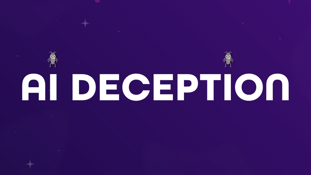 AI Deception image