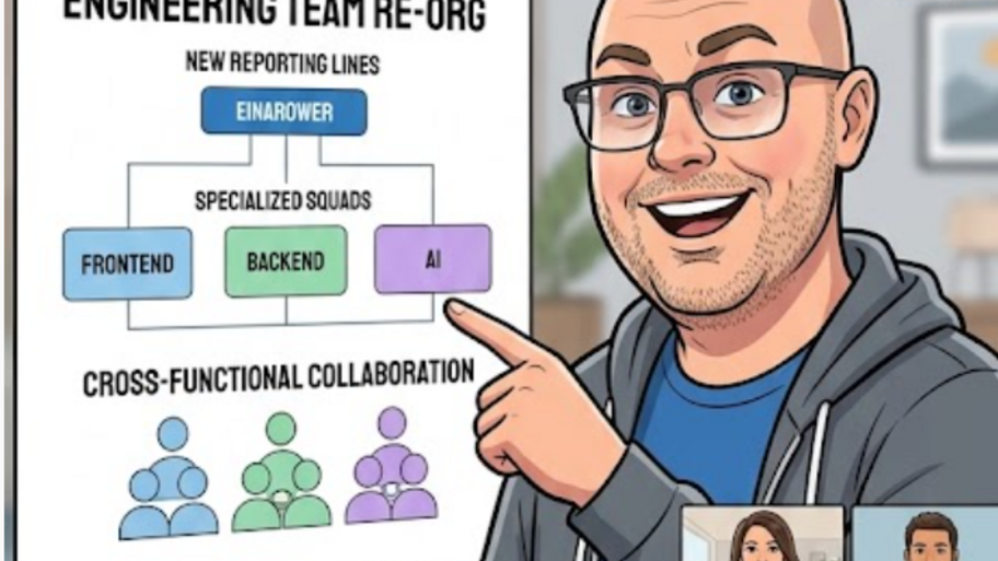Achievement unlocked: Engineering team receives my first full team presentation image