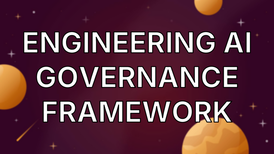 Engineering AI Governance Framework image