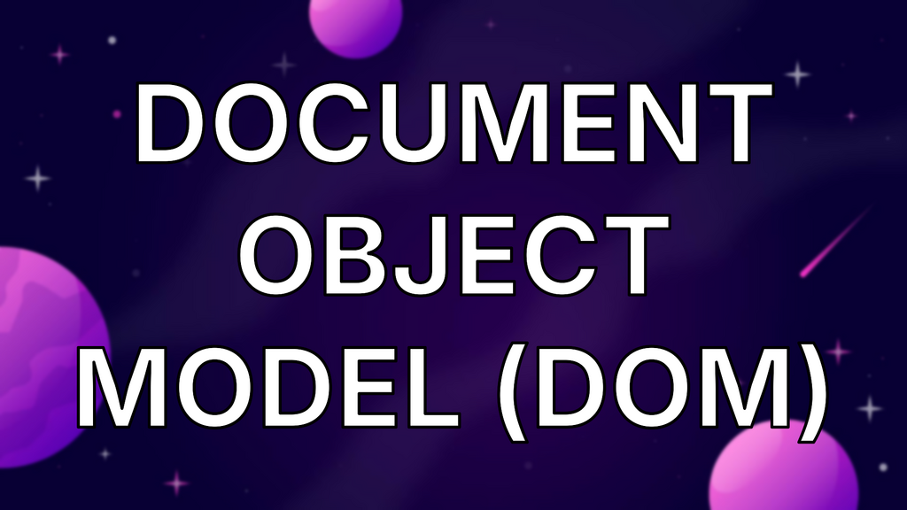 Document Object Model (DOM) image