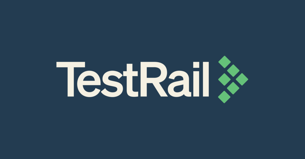 A logo for TestRail