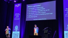 Enjoying the banter, chemistry and passion for testing, quality and people, from the, err,  Morecambe and Wise of our industry ⭐️👏🏽 image