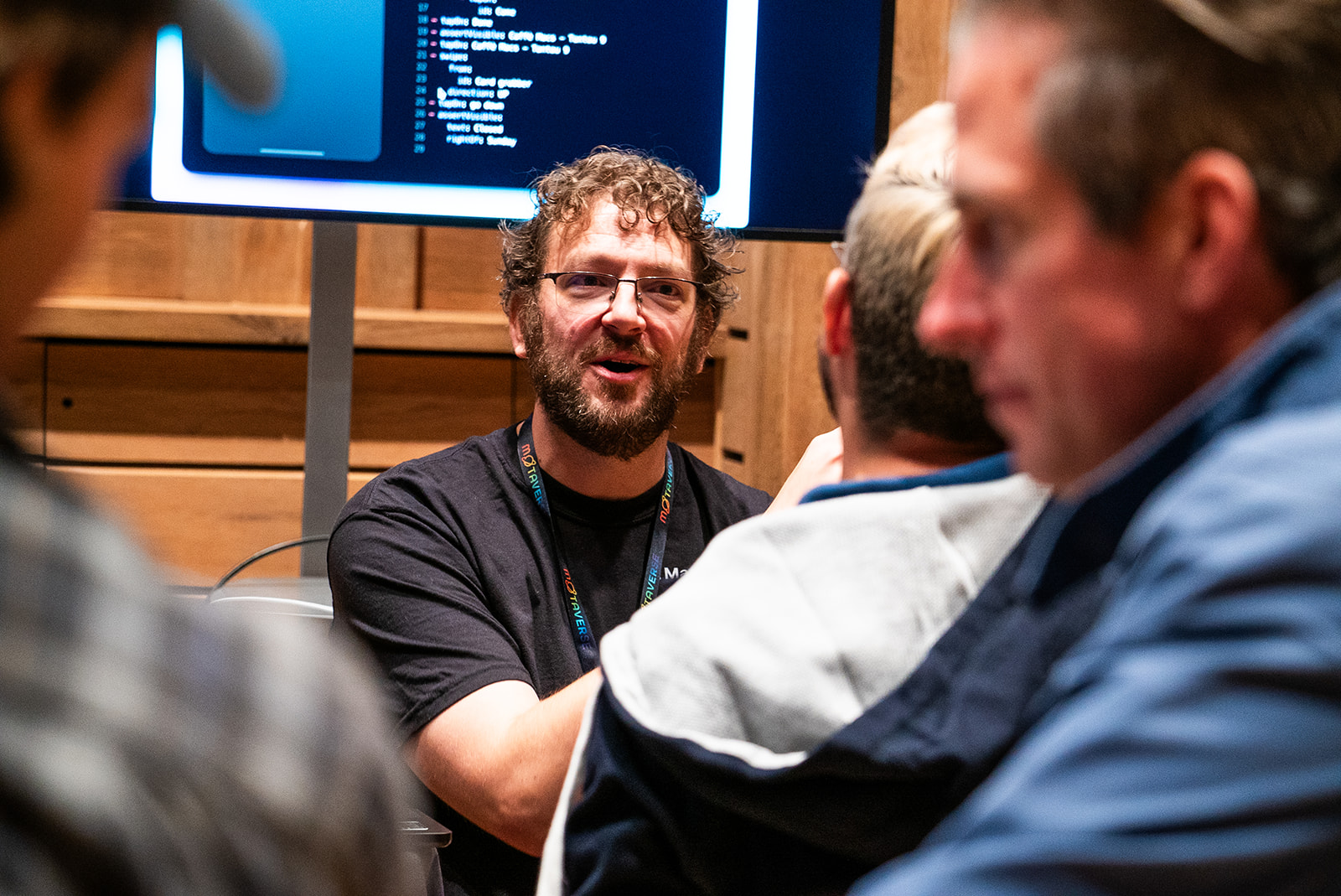 A shot of Dan Caseley