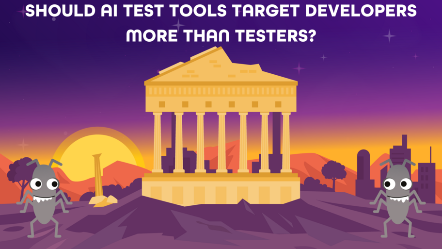 Should AI test tools target developers more than testers? image