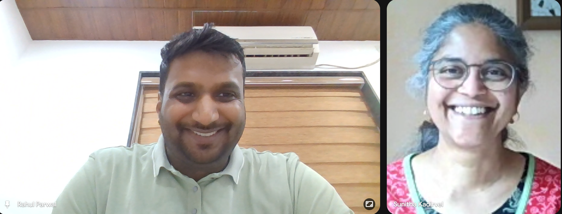 It's great to connect with community members.

Today, I could do that with Sunitha. We talked about Careers, AI, Li... image
