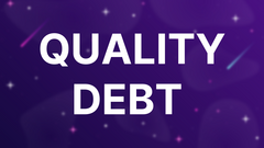 Quality debt  image