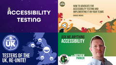 List of resources to ensure testing of software is accessible for everyone. image