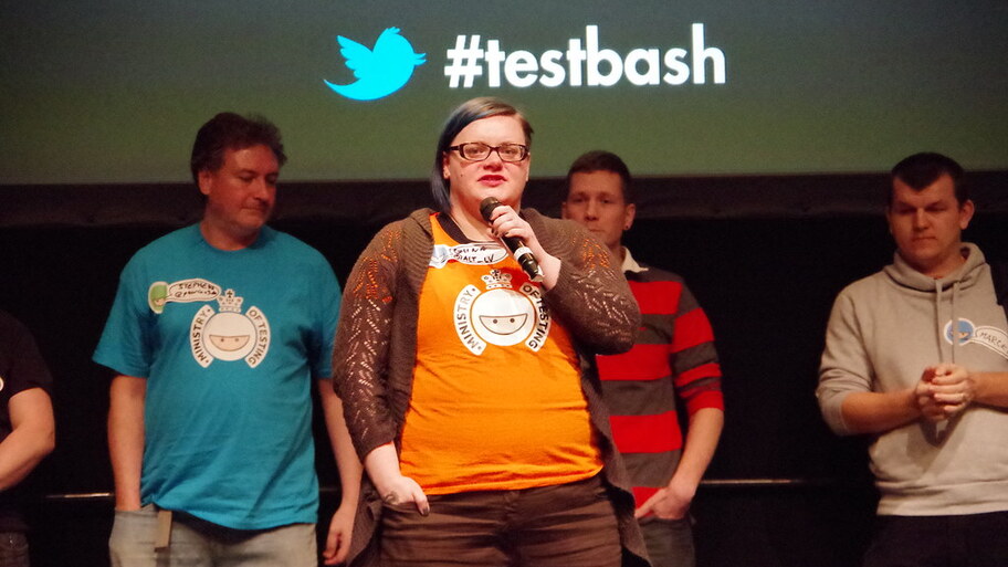 Throw back Wednesday! Guna, 99 Second Talk, TestBash 2016 image