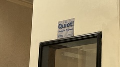 Quiet! Testing in Progress image