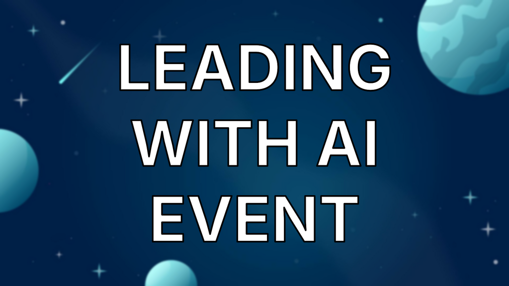 Leading with AI event image